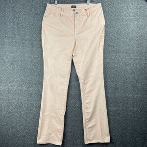 NYDJ Jeans Womens 14 Straight Lift Tuck Everyday Casual Stretch Comfort Office
